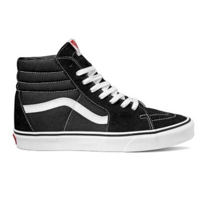 ZAPATILLAS VANS SK8 HI (NEGRO LINEA BLANCA)