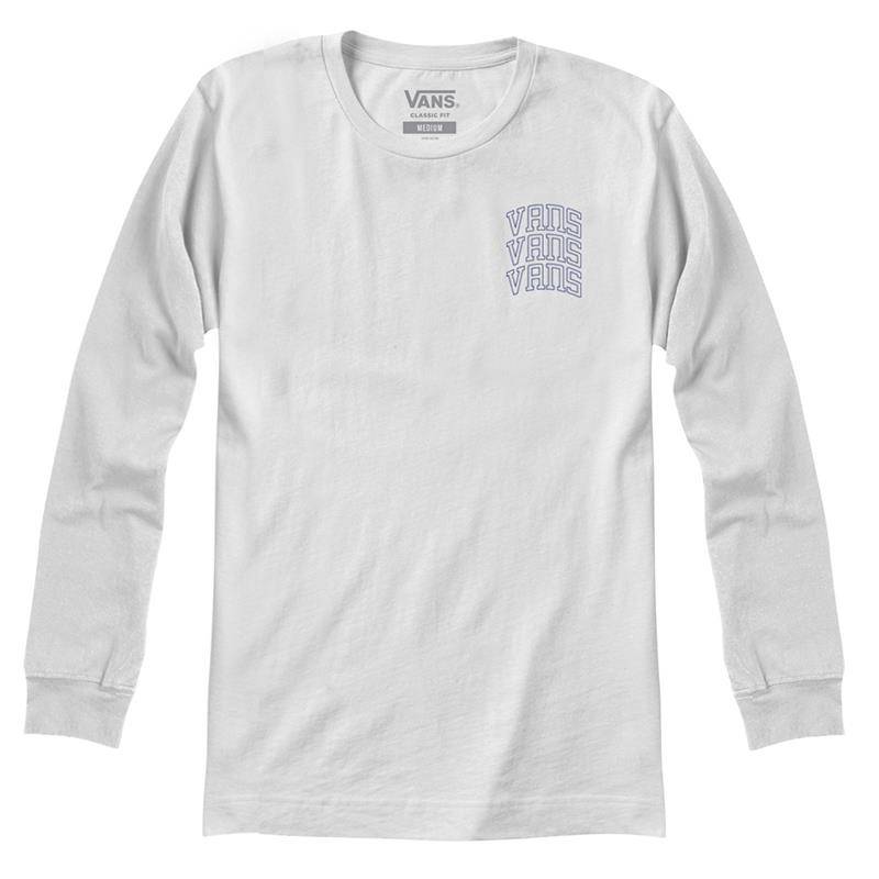 REMERA ML VANS BLANCA NEW VARSITY LS