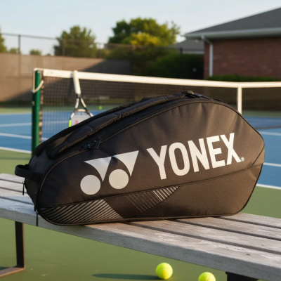 RAQUETERO YONEX PRO RAQUET BAG BLACK X 6 RAQUETAS