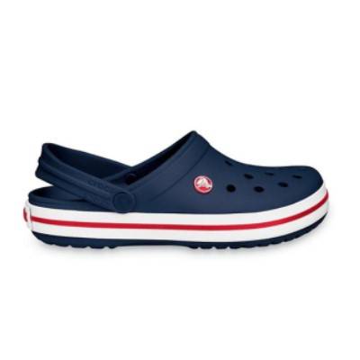 ZUECOS CROCS CROCBAND KIDS (AZUL ROJO)