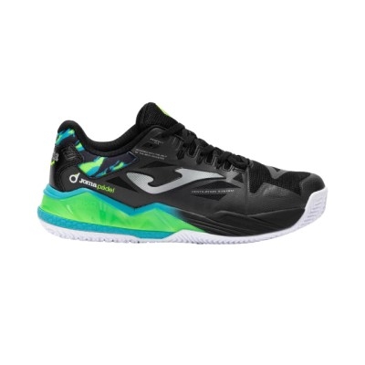 ZAPatilla Tenis PADEL SPIN Joma NEGRO VERDE
