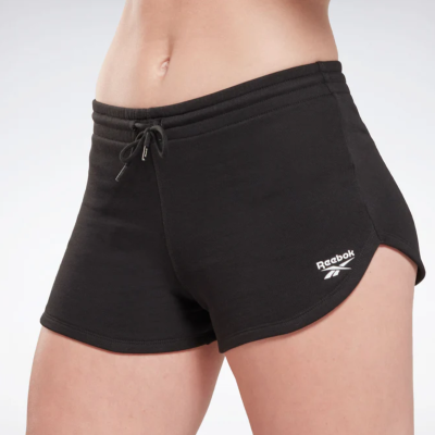 SHORT REEBOK FRENCH TERRY (NEGRO)