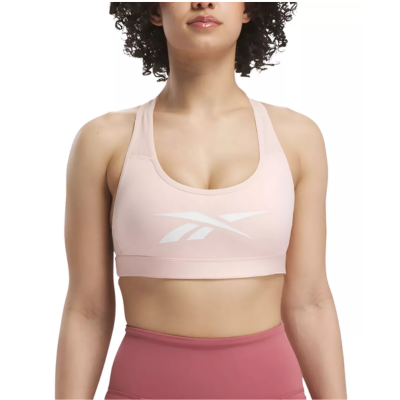 Top Deportivo REEBOK S Lux Vector Racer Bra (ROSA)