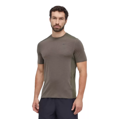 Remera Reebok TS AC Solid Athlete (VERDE GRIS)