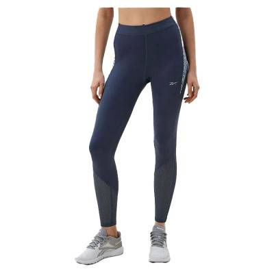 Calza Reebok RUNNING AOP TIGHT (Azul Acero)