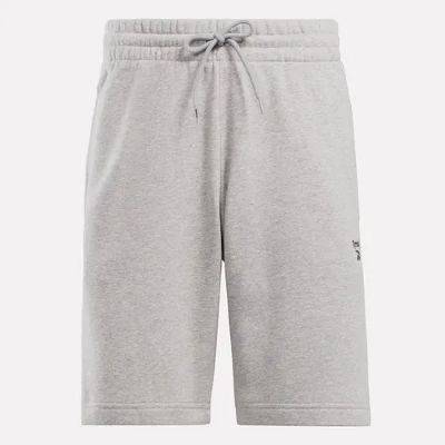 SHORT REEBOK IDENTITY SMALL LOGO FLEECE (GRIS MELANGE)