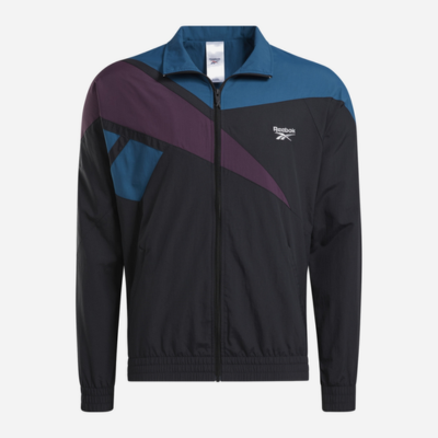 Campera Reebok Tracktop (NEGRO LILA AZUL)