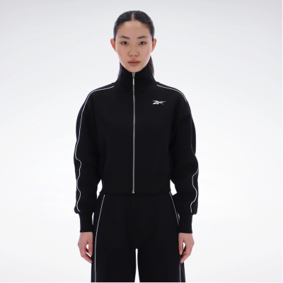 CAMPERA DE MUJER REEBOK BROOKLYN CROPPED BOMBER NEGRO