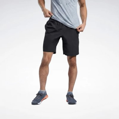 REEBOK LANDON MICROFIBRE SHORT - BLACK