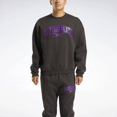 BUZO CUELLO REDONDO REEBOK CURTIS VARSITY WASHED