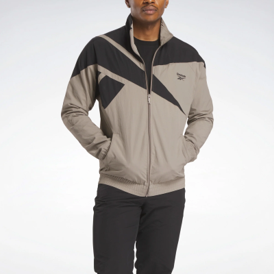 CAMPERA REEBOK CL F FR TRACKTOP - GRITTY GREY