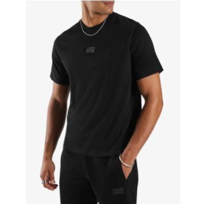 REEBOK SILICONE BADGE T-SHIRT BLACK